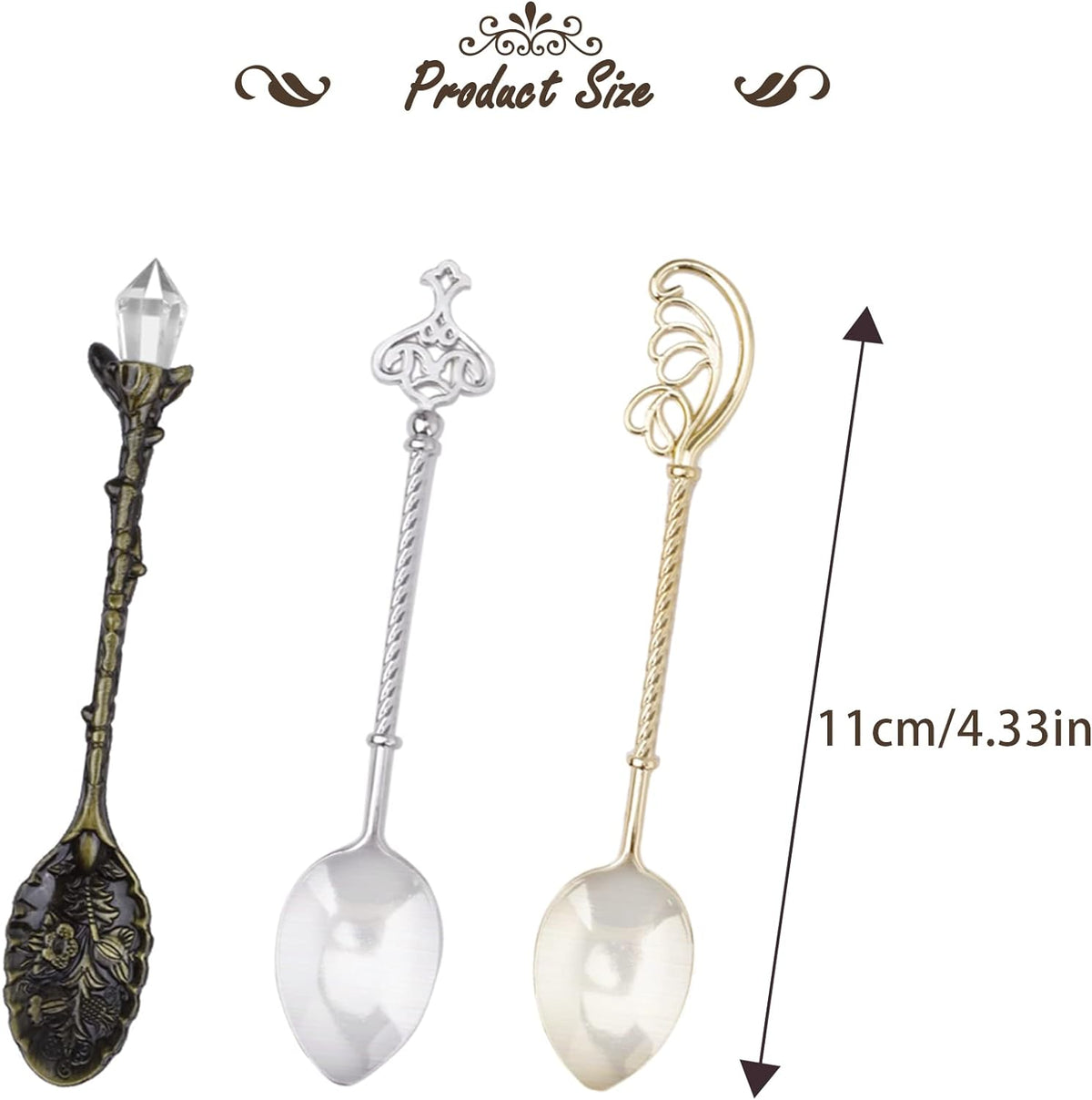 Spellwork Spoon - Lucky Dip a beautiful little spoon perfect for spellwork and altar decoration
