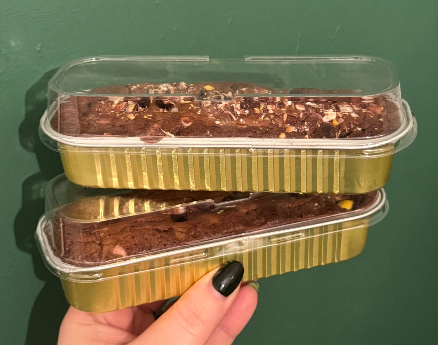 Sourdough Mini Egg Chocolate Brownie