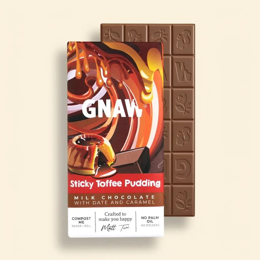 Sticky Toffee Pudding Milk Chocolate Bar | 80g