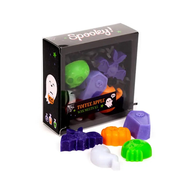 Spooky Wax Melts - set of 5 - Toffee Apple Scented