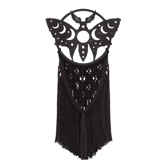 Lunar Moth Macramé Wall Hanging