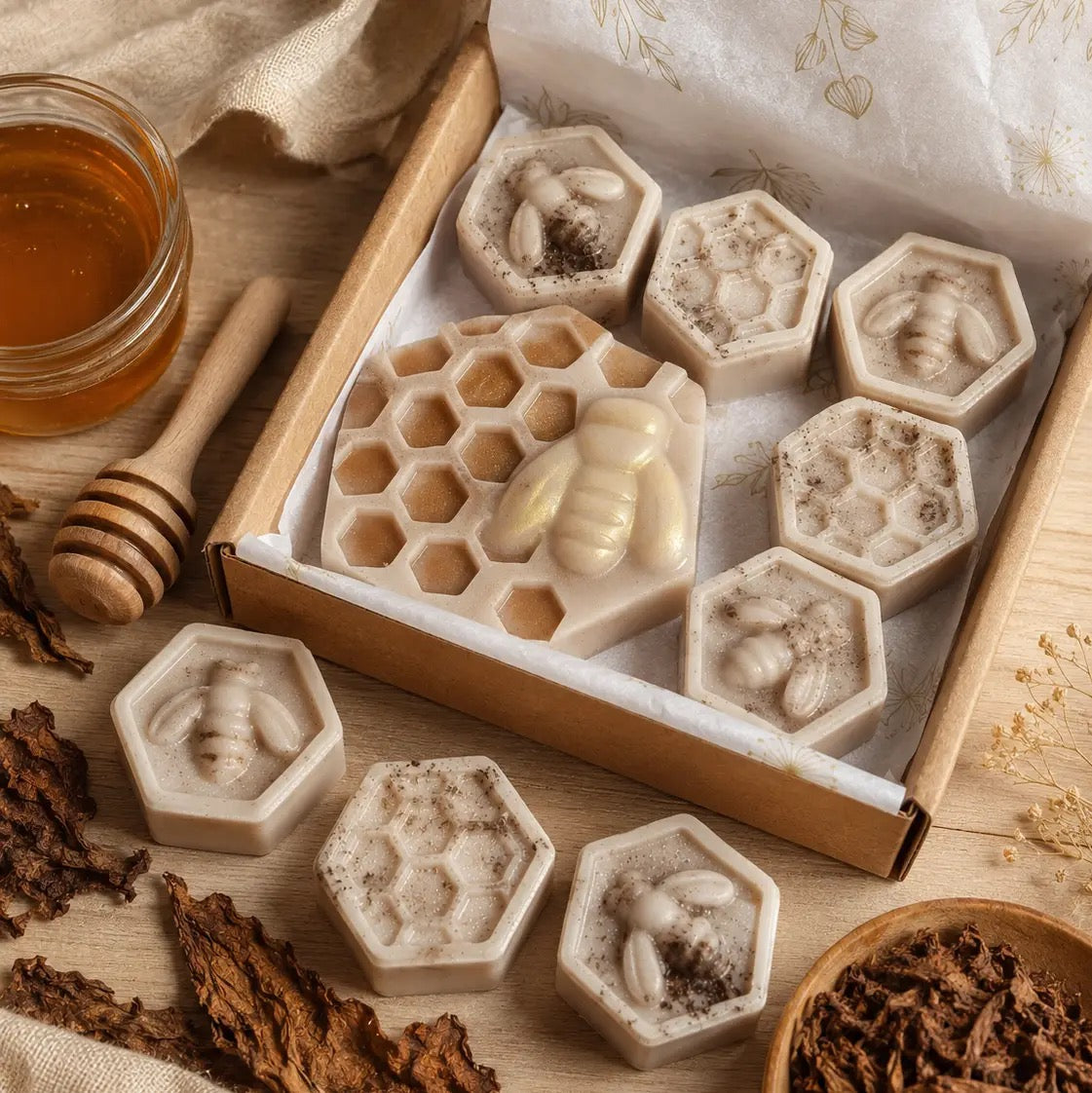 Dark Honey & Tobacco Wax Melts