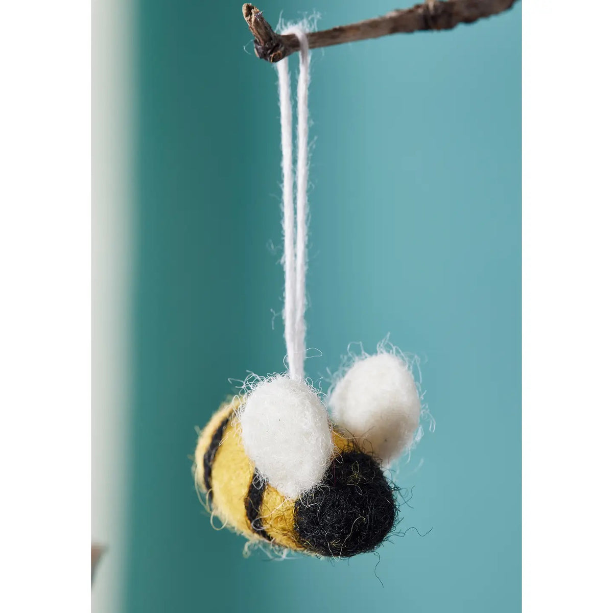 Felt Bee Hanging Decoration