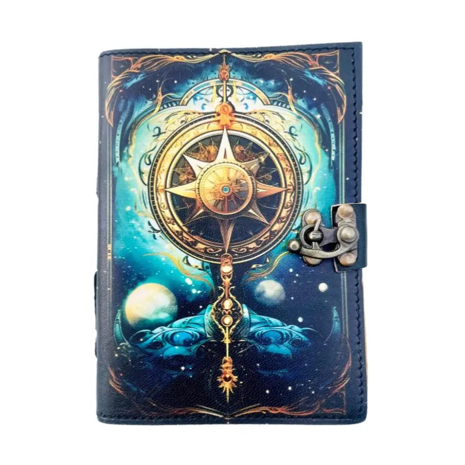 Wheel of Fortune Tarot Style Notebook Grimoire (13 X 18cm)
