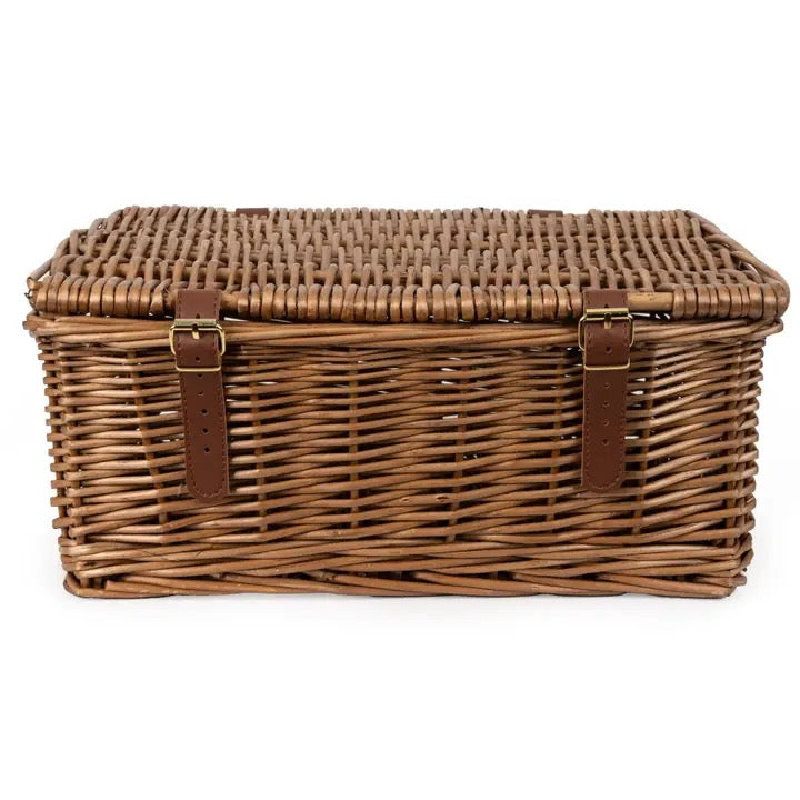 Small Wicker Hamper Basket Full Wicker