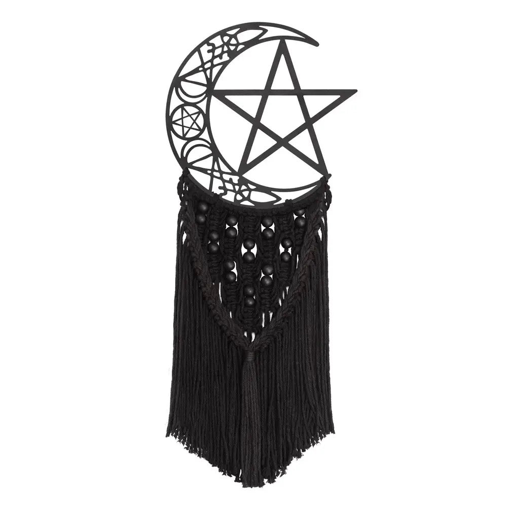 Moon Hex Macramé Wall Hanging