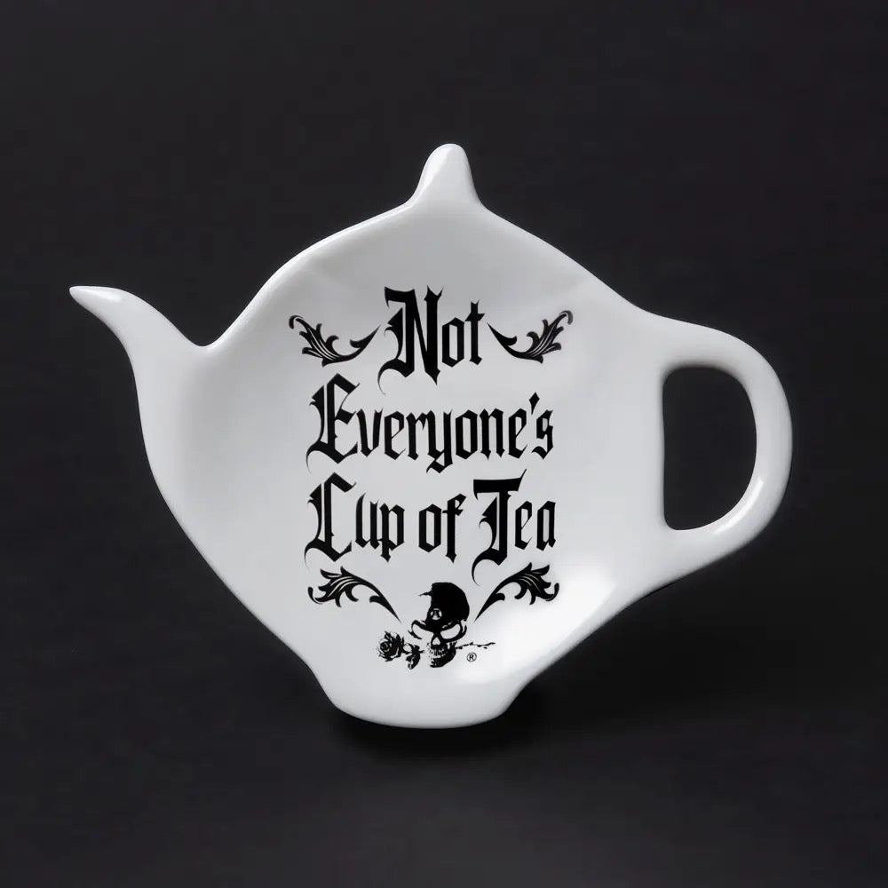 Not Everyone's Cup of Tea - Ceramic Spoon Rest