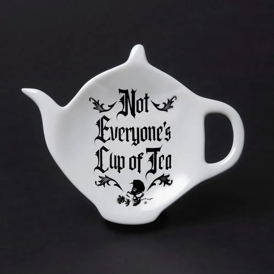 Not Everyone's Cup of Tea - Ceramic Spoon Rest
