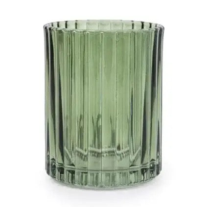Green Glass Tumbler 10cm