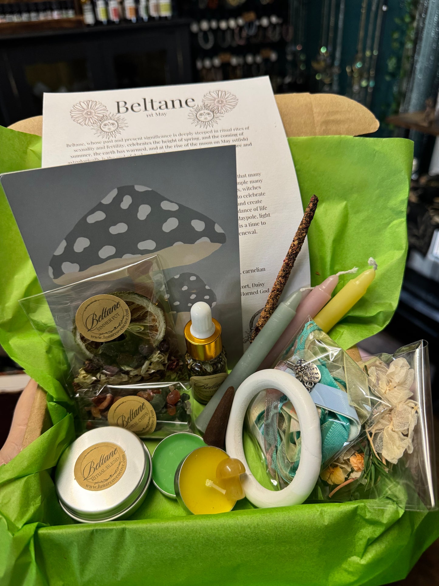 Beltane items by Lunar Coven Cove - Sabbat Box and single items