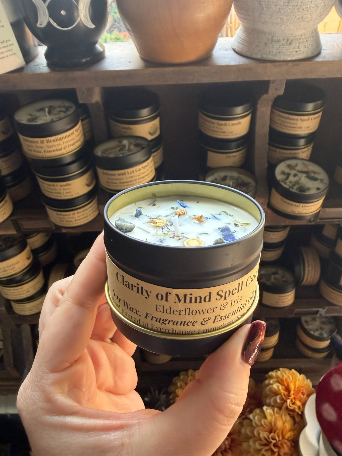 Spell Candles made at Everchange Emporium