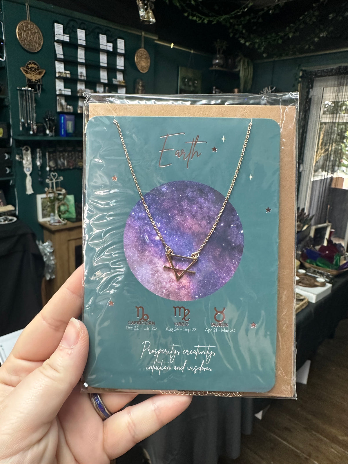 Element Necklace with gift card - Choose which you'd like to receive