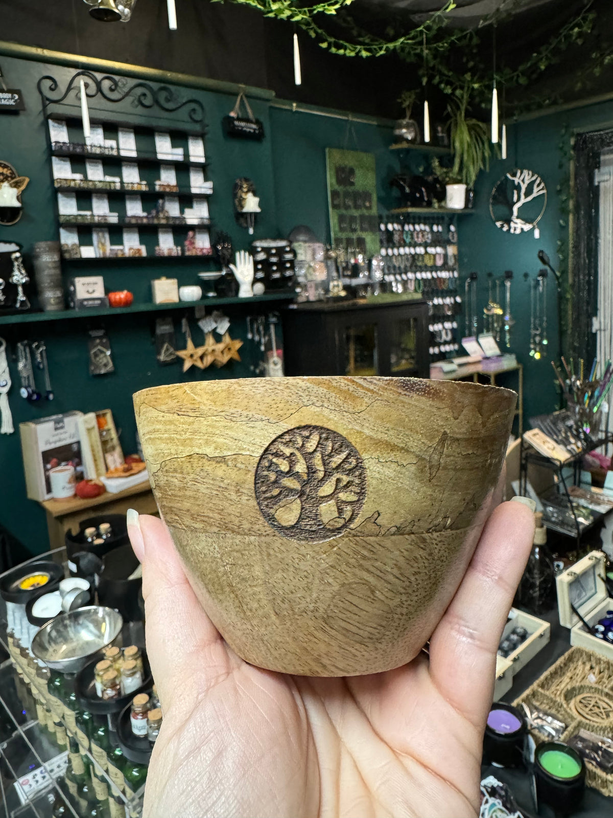 Altar Bowl - Tree of Life - Wooden
