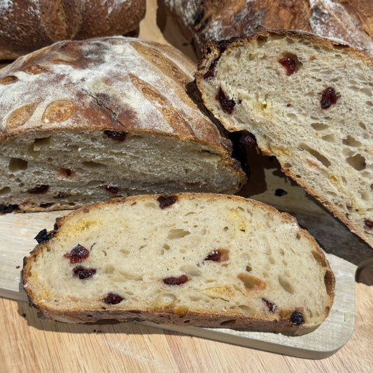 Sourdough Loaf | Cranberry & White Chocolate