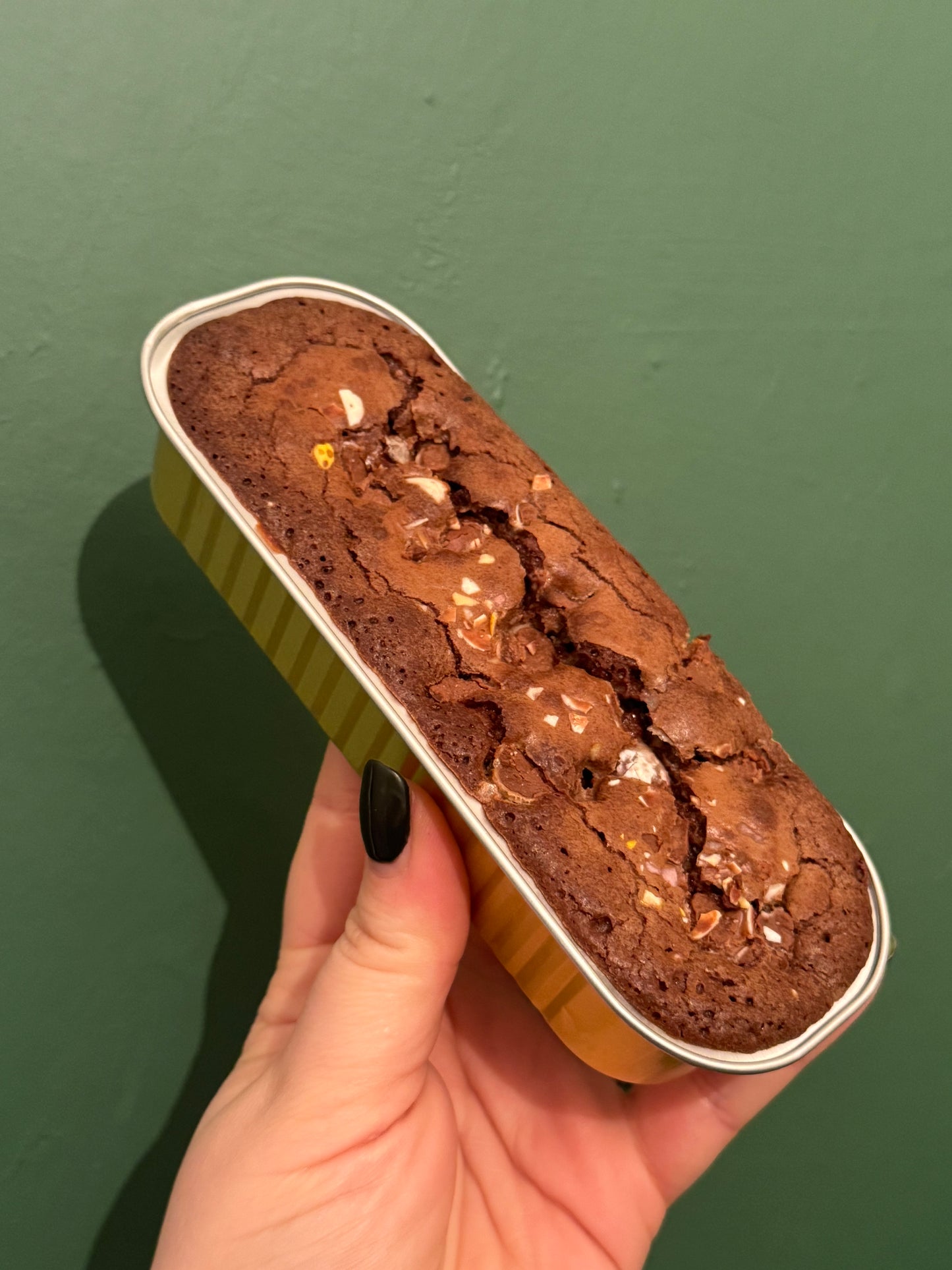 Sourdough Mini Egg Chocolate Brownie