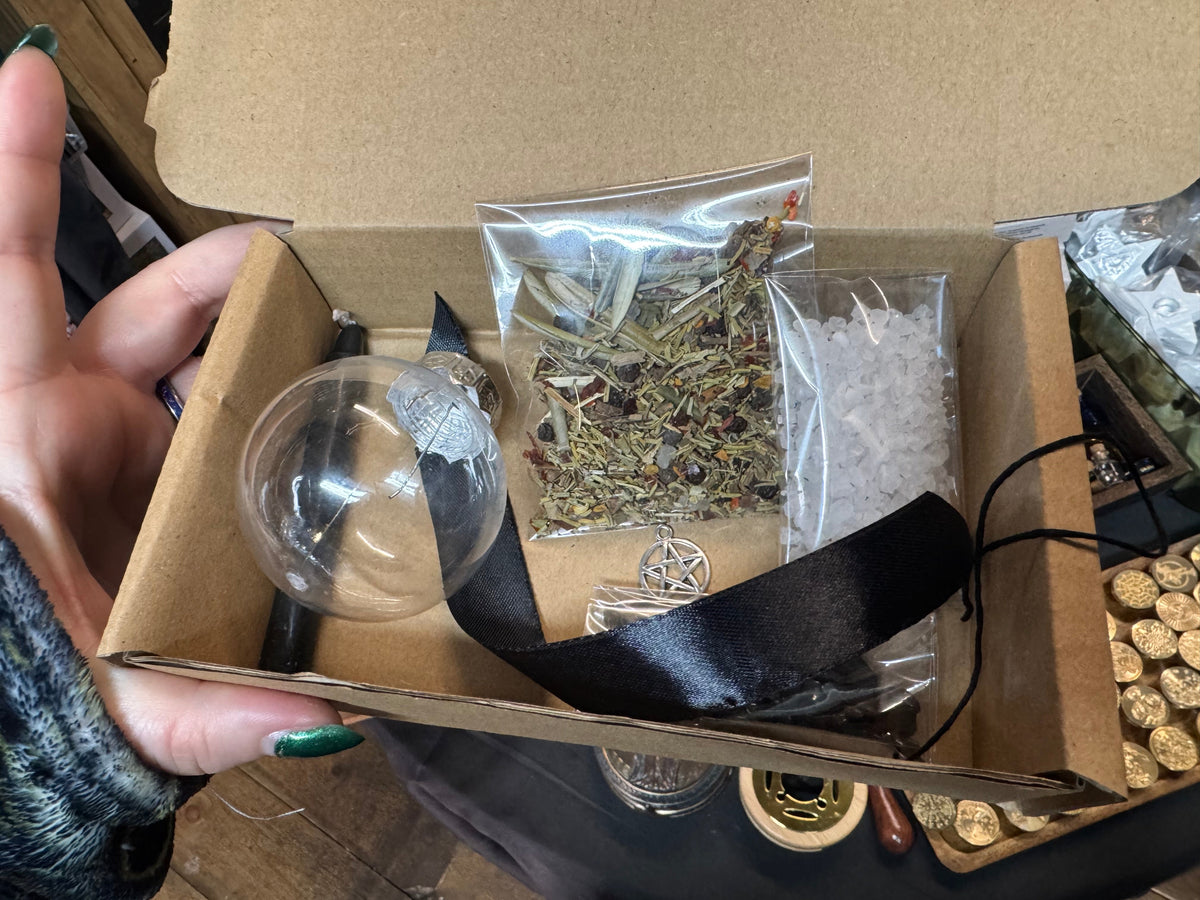 Witch Ball Kit - Create your own Witch Ball protection talisman for your home