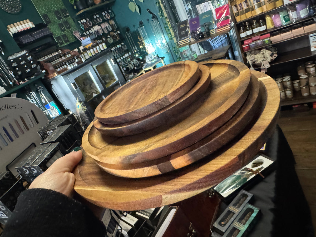 Wooden Tray for creating deity altar or using in spell work