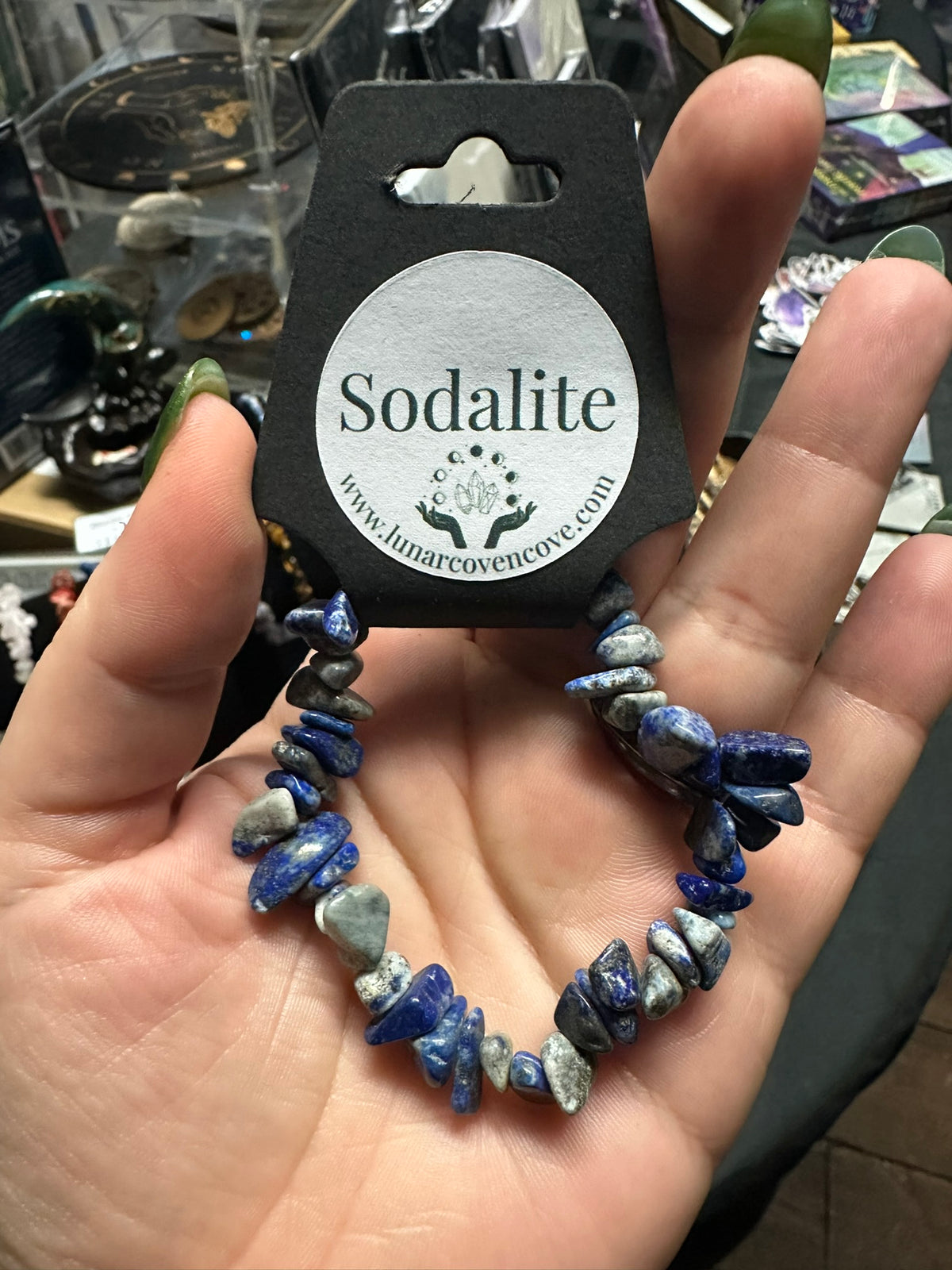 Crystal Chip Bracelet - choose from variety