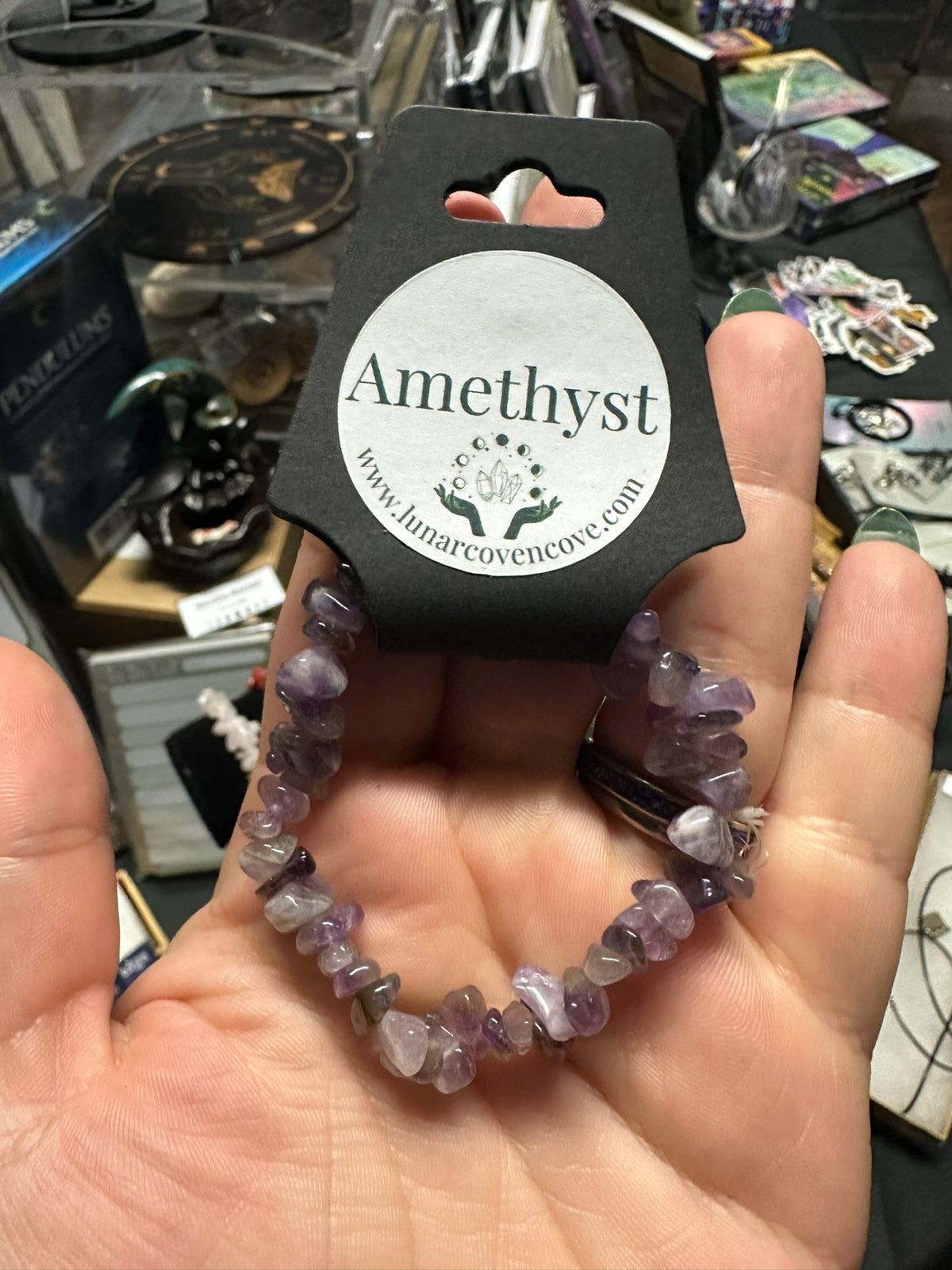 Crystal Chip Bracelet - choose from variety