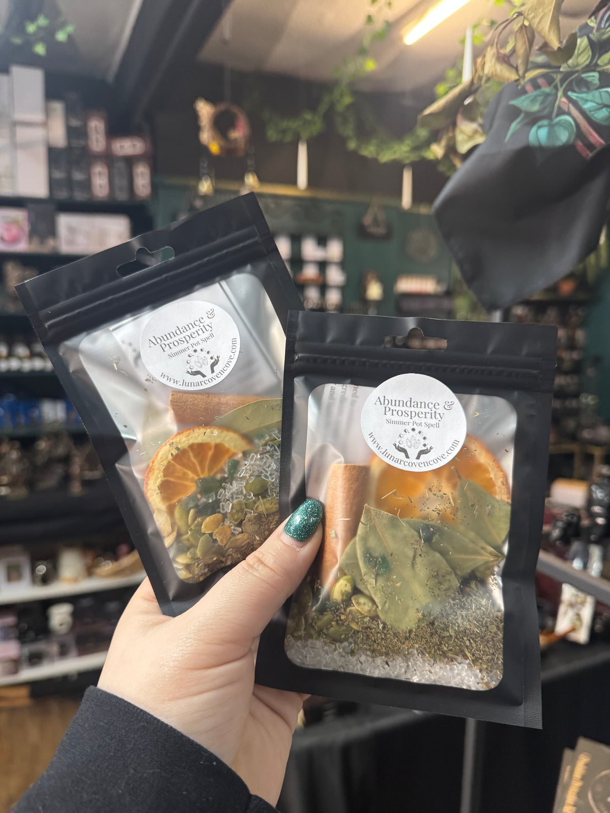 Abundance and Prosperity, Simmer Pot Bag / Simmer Spell Kit