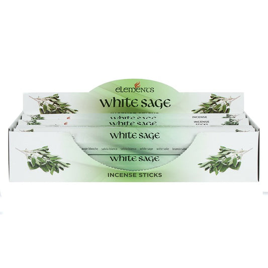 White Sage Incense Sticks by Elements
