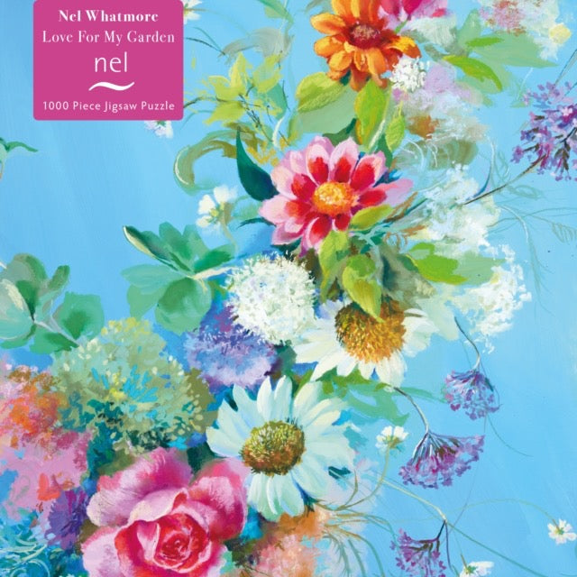 Adult Jigsaw Puzzle Nel Whatmore: Love for My Garden : 1000-Piece Jigsaw Puzzles by Flame Tree Studio