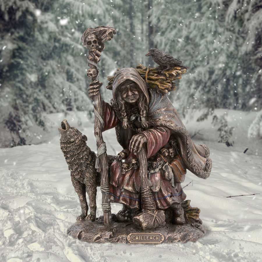Cailleach Goddess Resin Figurine (18.5cm)