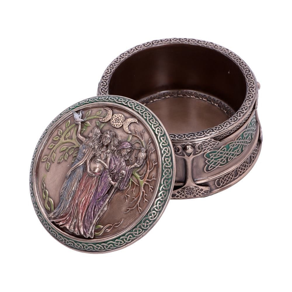 Maiden, Mother, Crone Trinket Box (9.5cm)