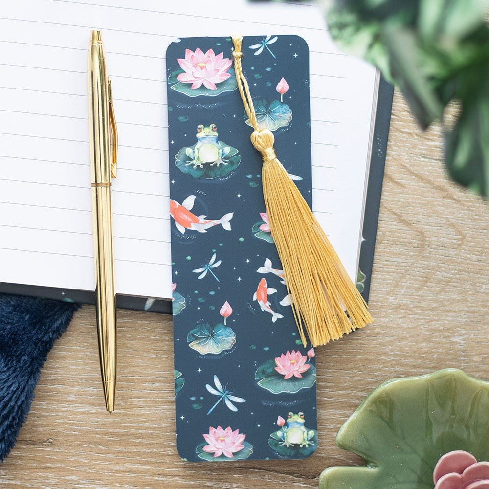 Lily Pad Print Bookmark