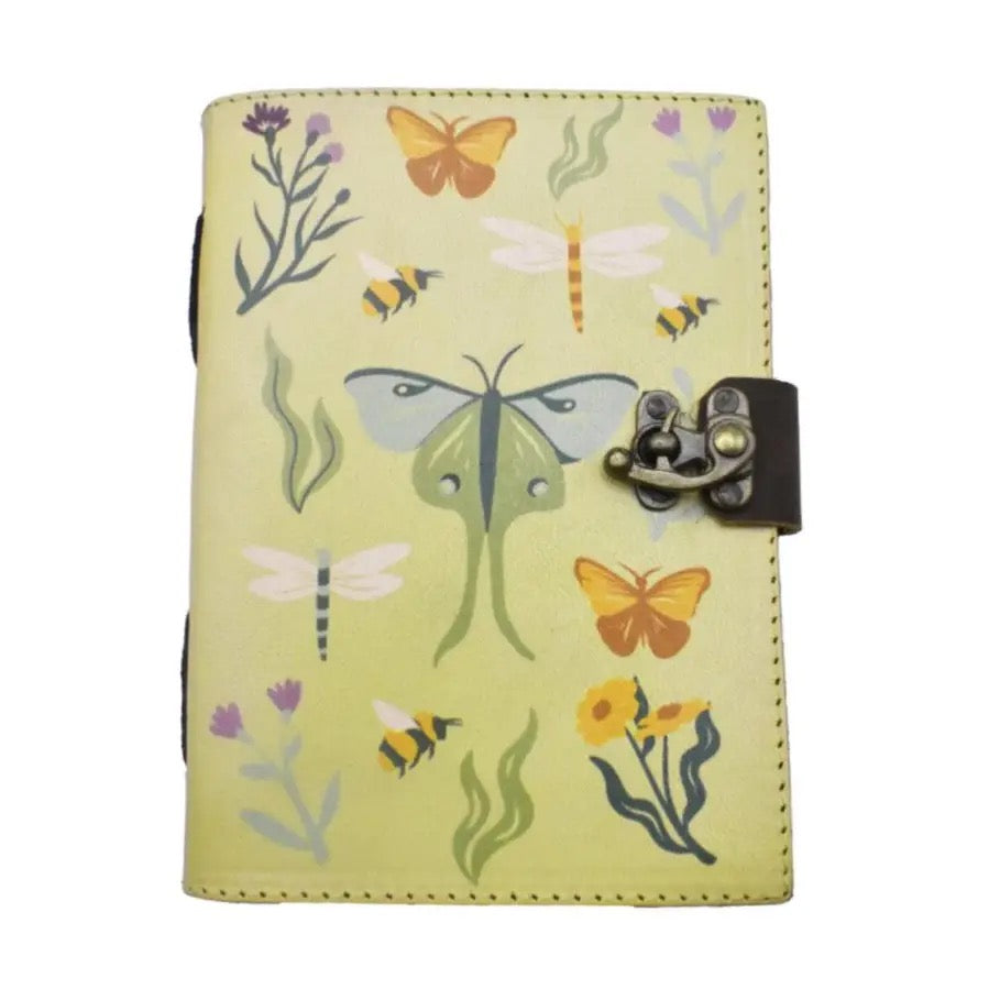 Lunar Moth Notebook / Grimoire (13 X 17.5cm)