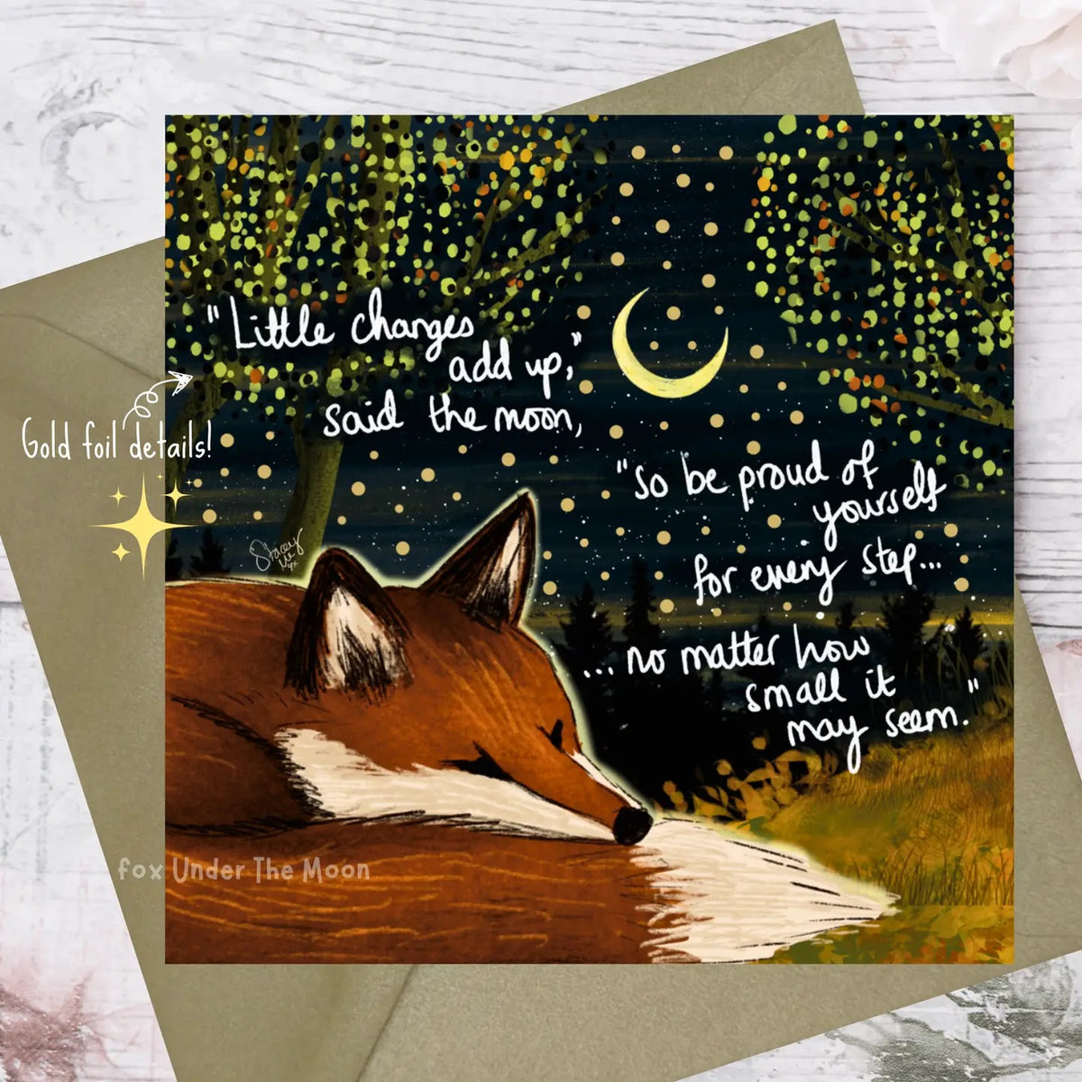 Little Changes Greetings Card